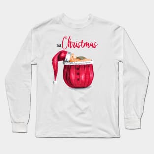 Baby's 1st Christmas Long Sleeve T-Shirt